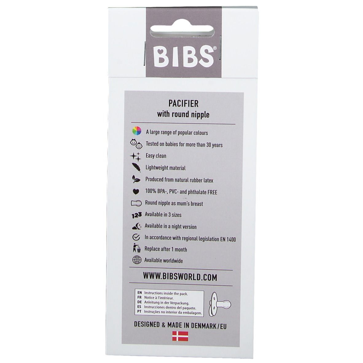 BIBS® BIBS COLOUR baby blue 0 - 6 Monate