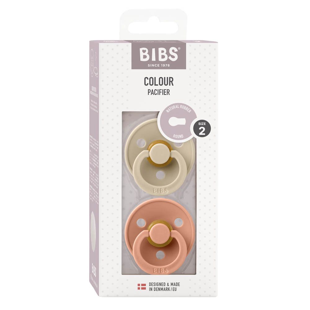 BIBS® Schnuller Peach 6-18 Monate Größe 2