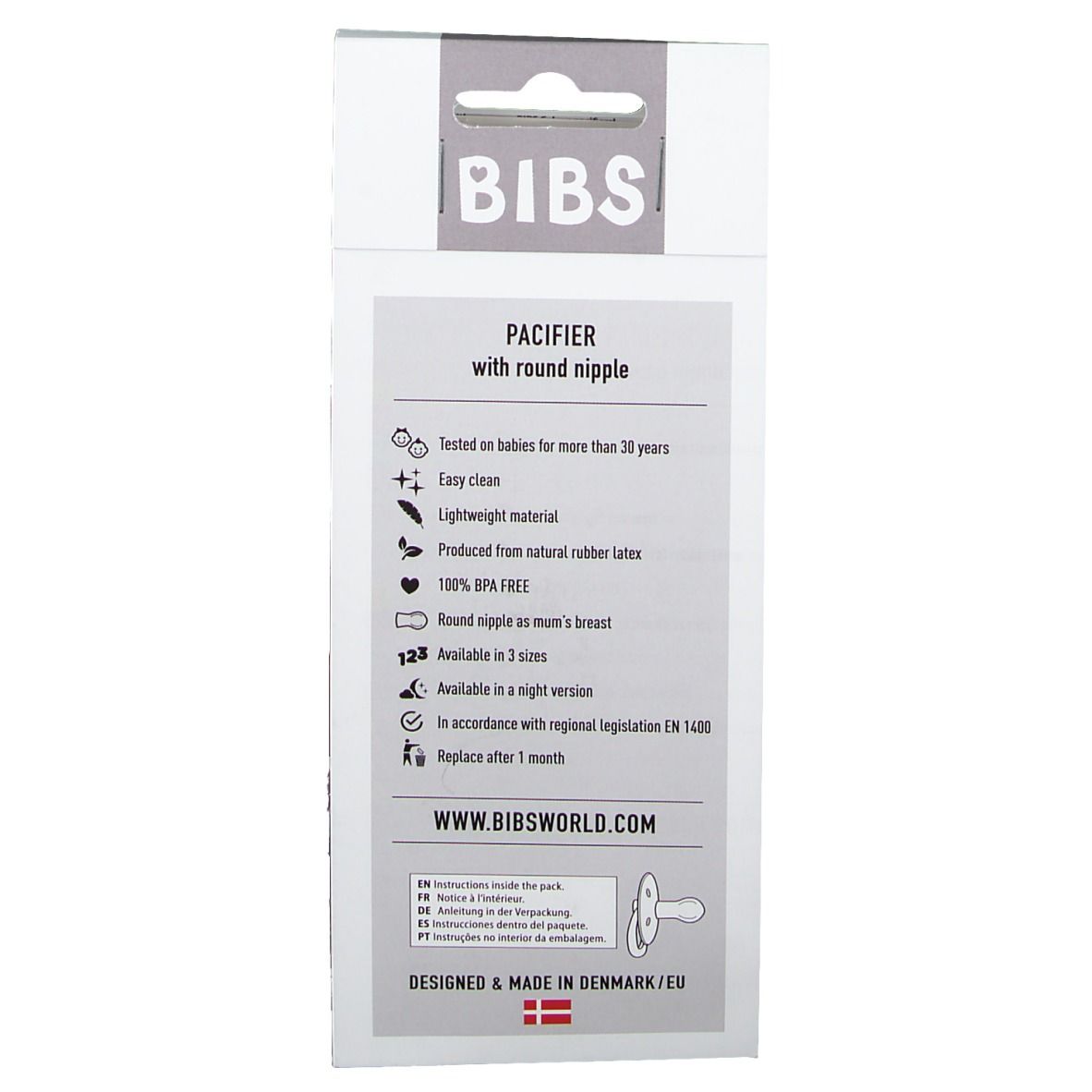 BIBS® Colour Iron & Baby blue  +18 Monate