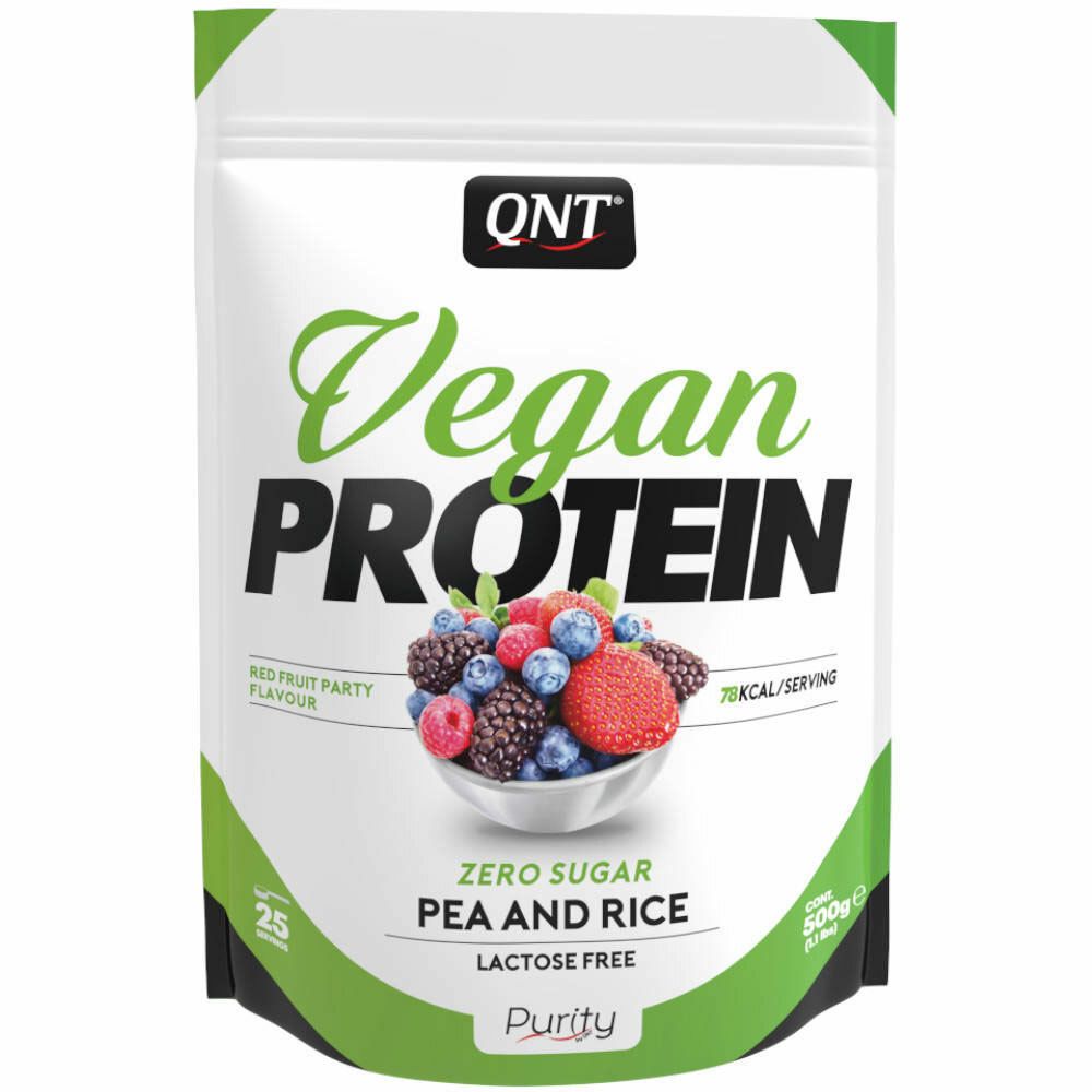 Qnt® Vegan Protein Rote Früchte