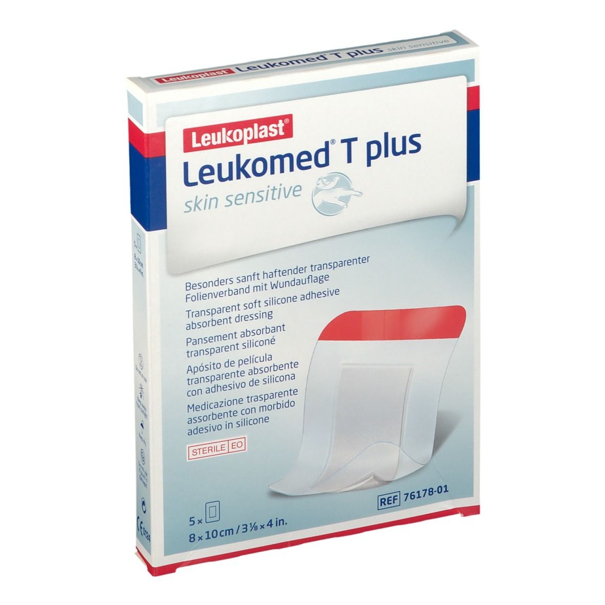 Leukoplast® Leukomed® T plus Skin Sensitive 8 x 10 cm