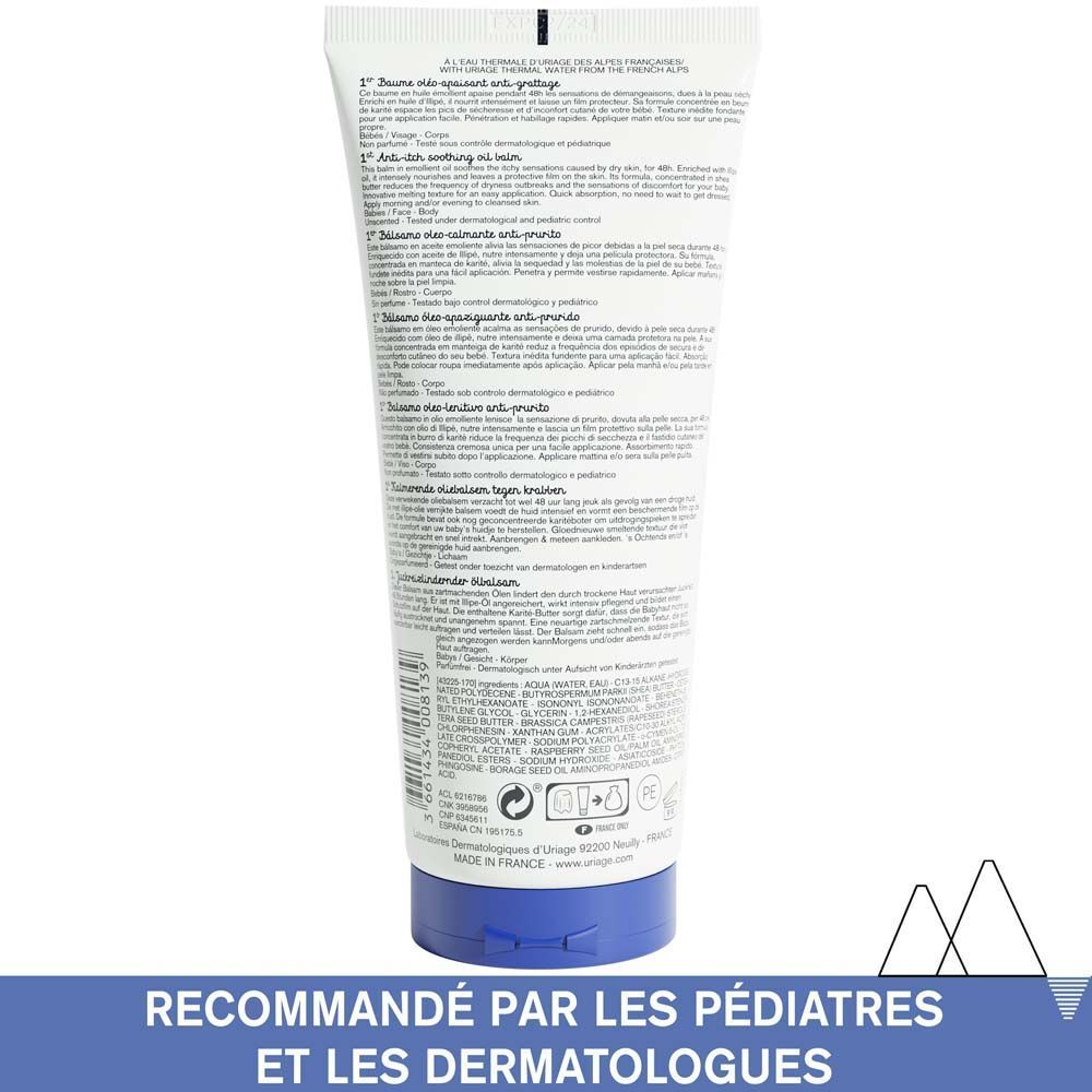 Paysage avec montagnes et lac. Texte en français : adapté aux nouveau-nés.