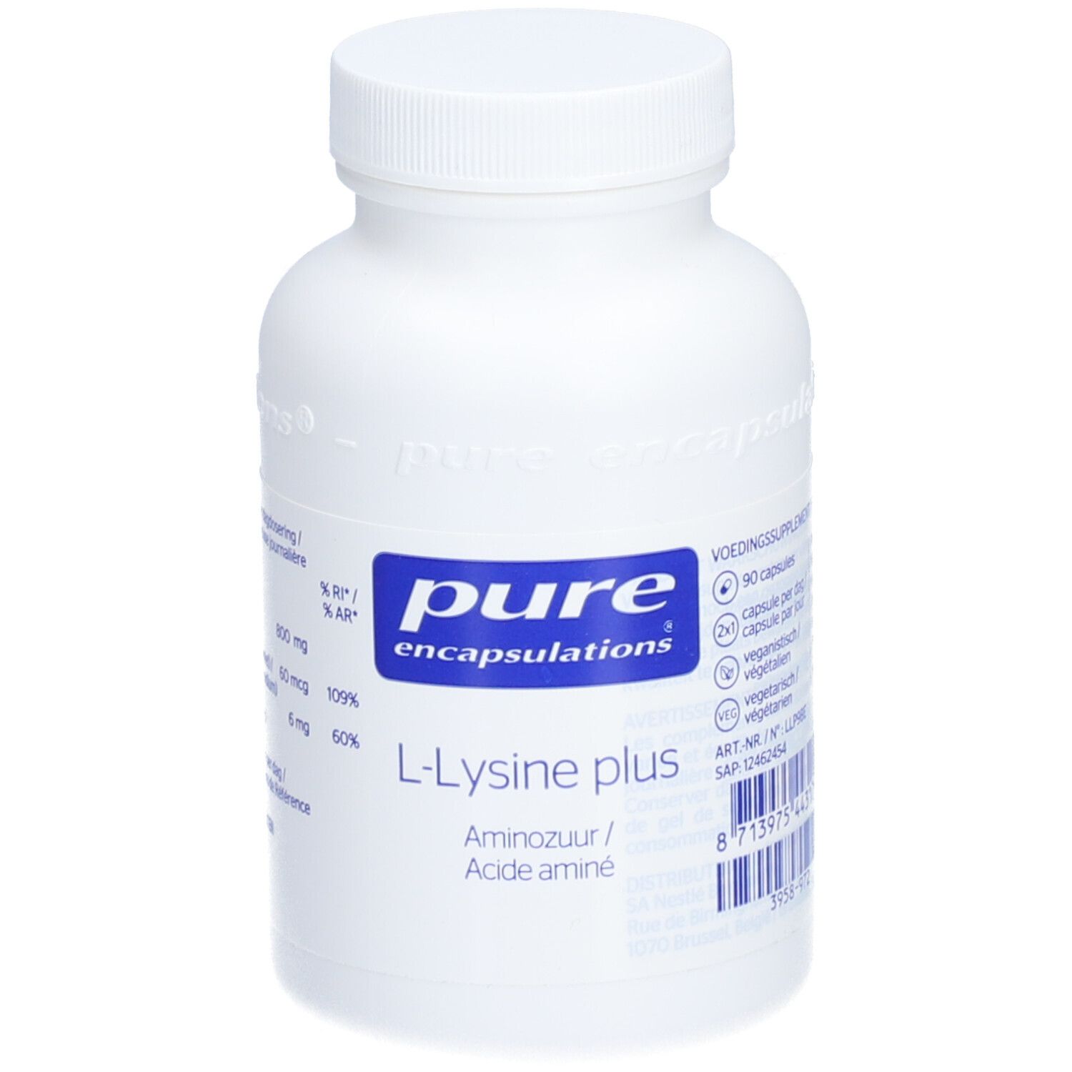 pure encapsulations® L-Lysine Plus