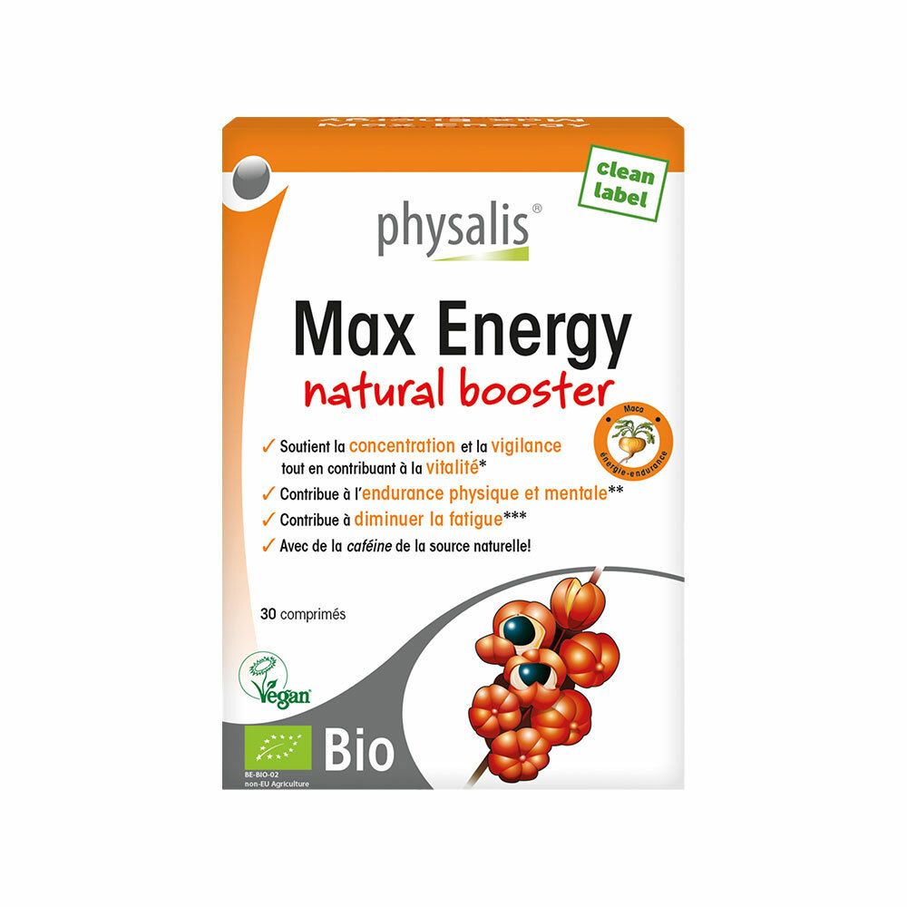 physalis® Max Energy Natural Booster Bio