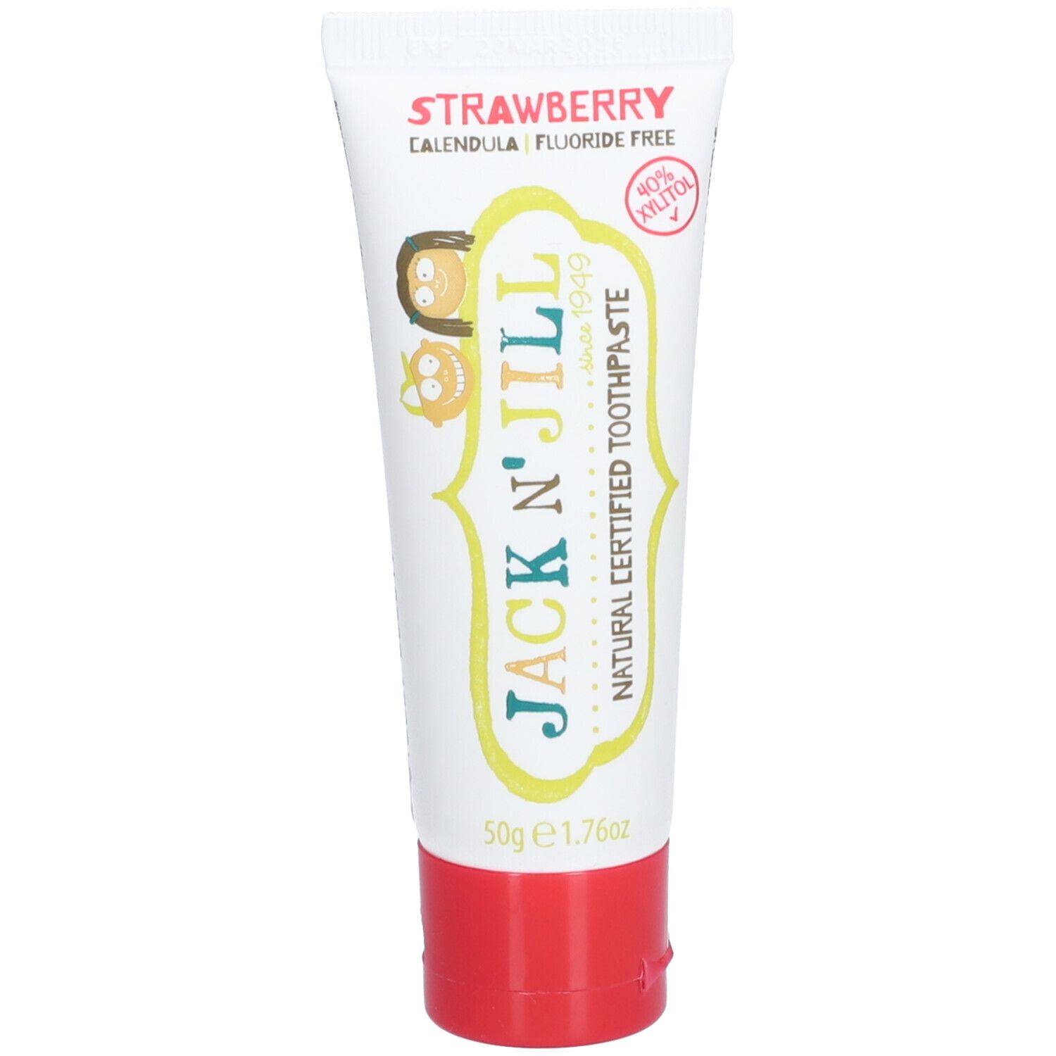 Jack N' Jill Dentifrice Naturel Fraise