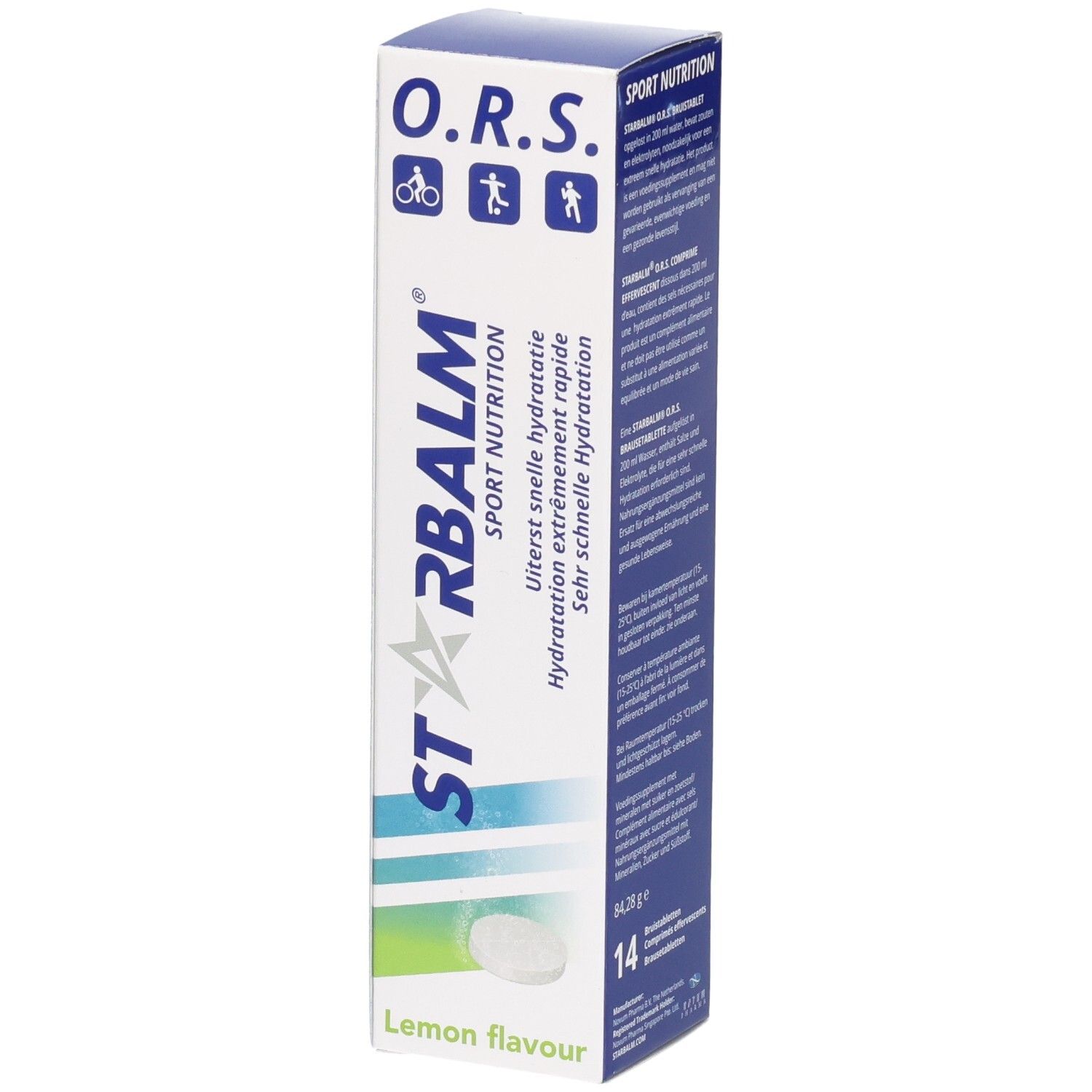 Starbalm O.R.S. Sport Nutrition Brausetabletten Zitrone