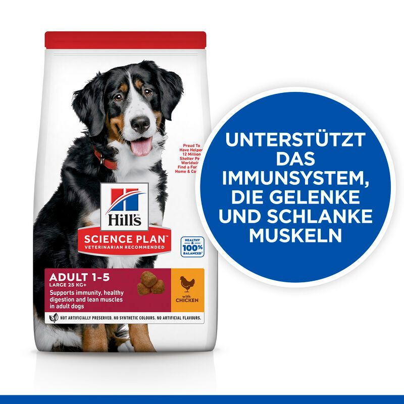 Hill's Science Plan Large Breed Adult Hundefutter mit Huhn