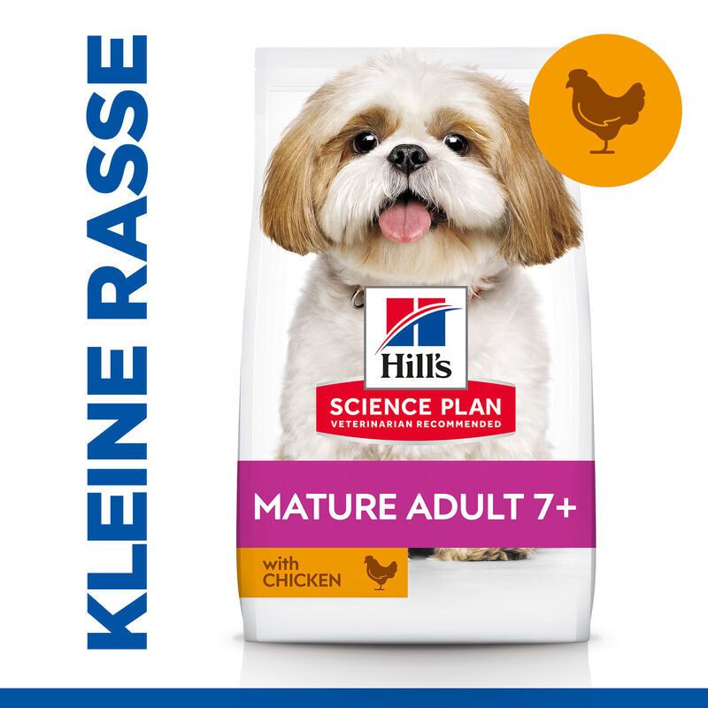 Hill's Science Plan Small & Mini Mature Adult 7+ Hundefutter mit Huhn