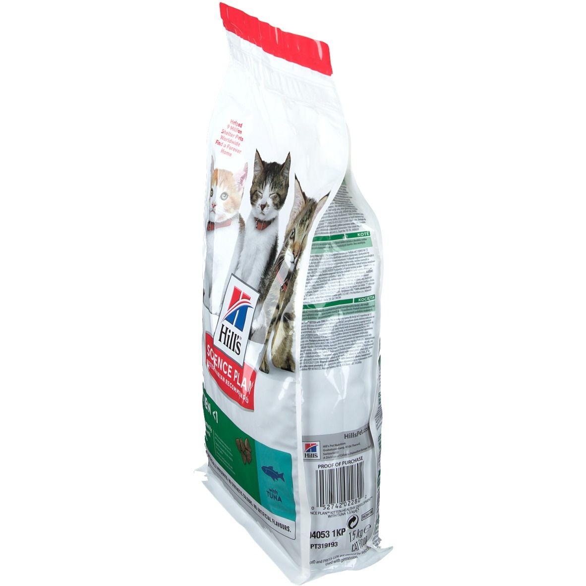 Hill's Science Plan Feline Kitten met Tonijn 1,5kg 1,5 kg Pellets