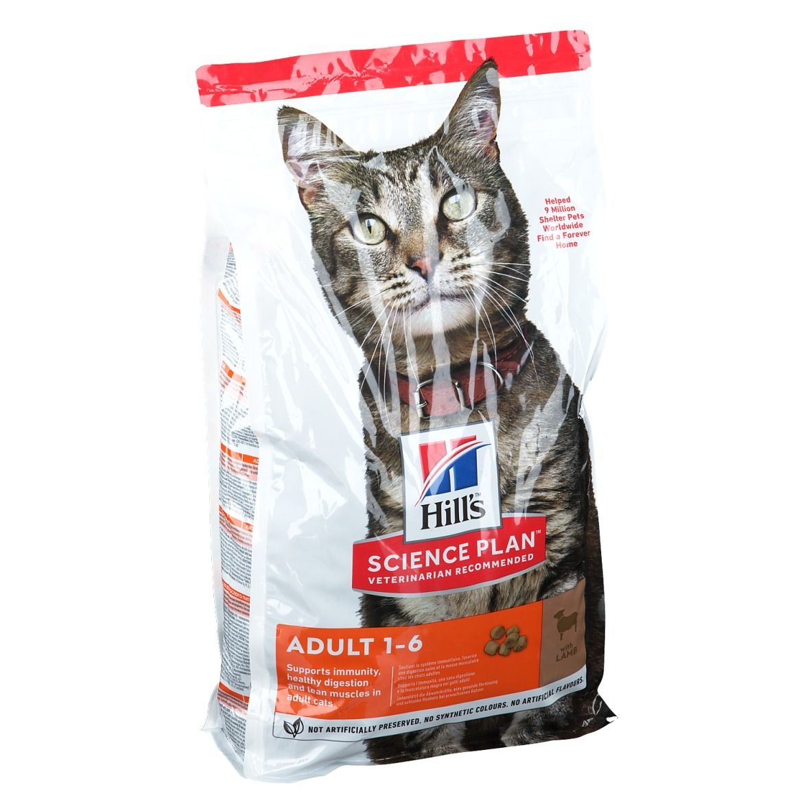 Hill's Science Plan Feline Adult met Lam en Rijst 1,5kg 1,5 kg Pellets