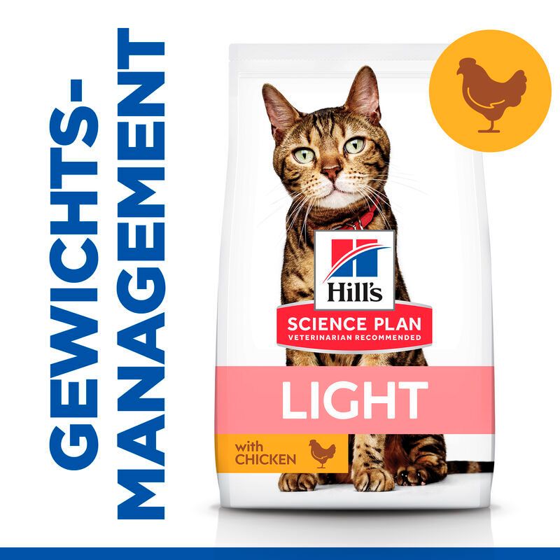 Hill's Science Plan Light Adult Katzenfutter mit Huhn