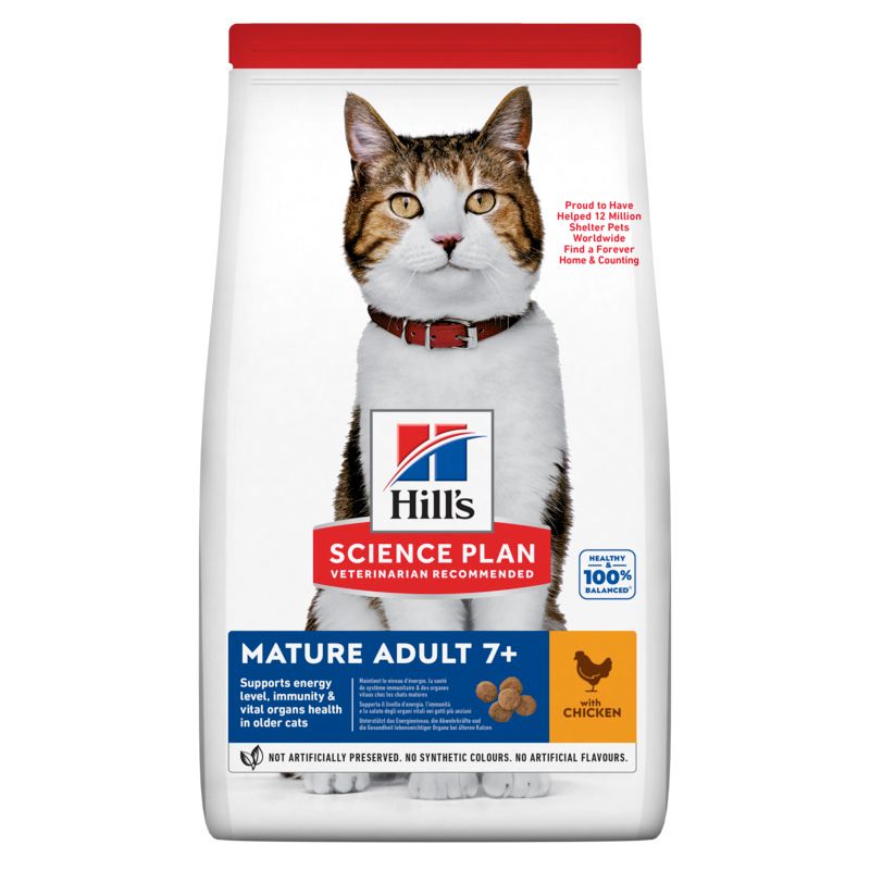 Hill's Science Plan Mature Adult 7+ Katzenfutter mit Huhn