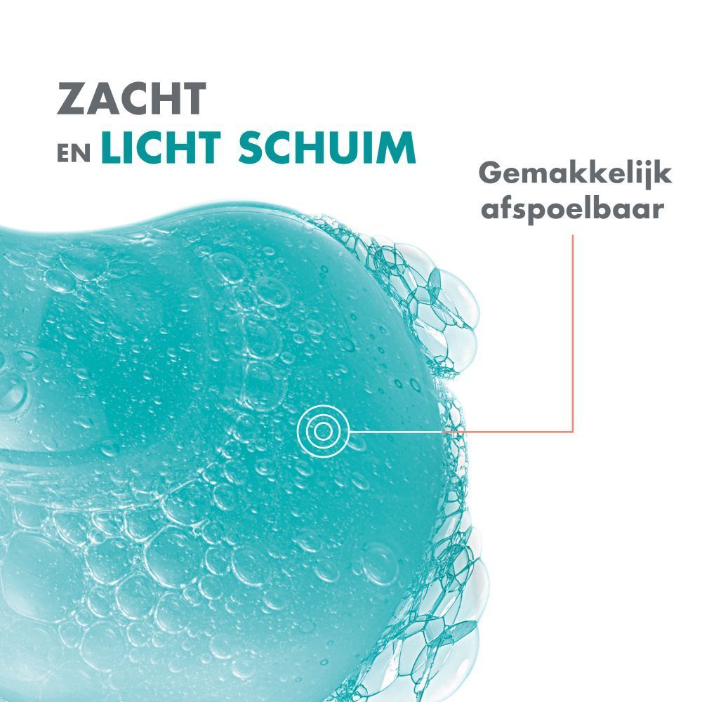 Productreeks: reinigingsgel, thermaal water, crème, zonnecrème.