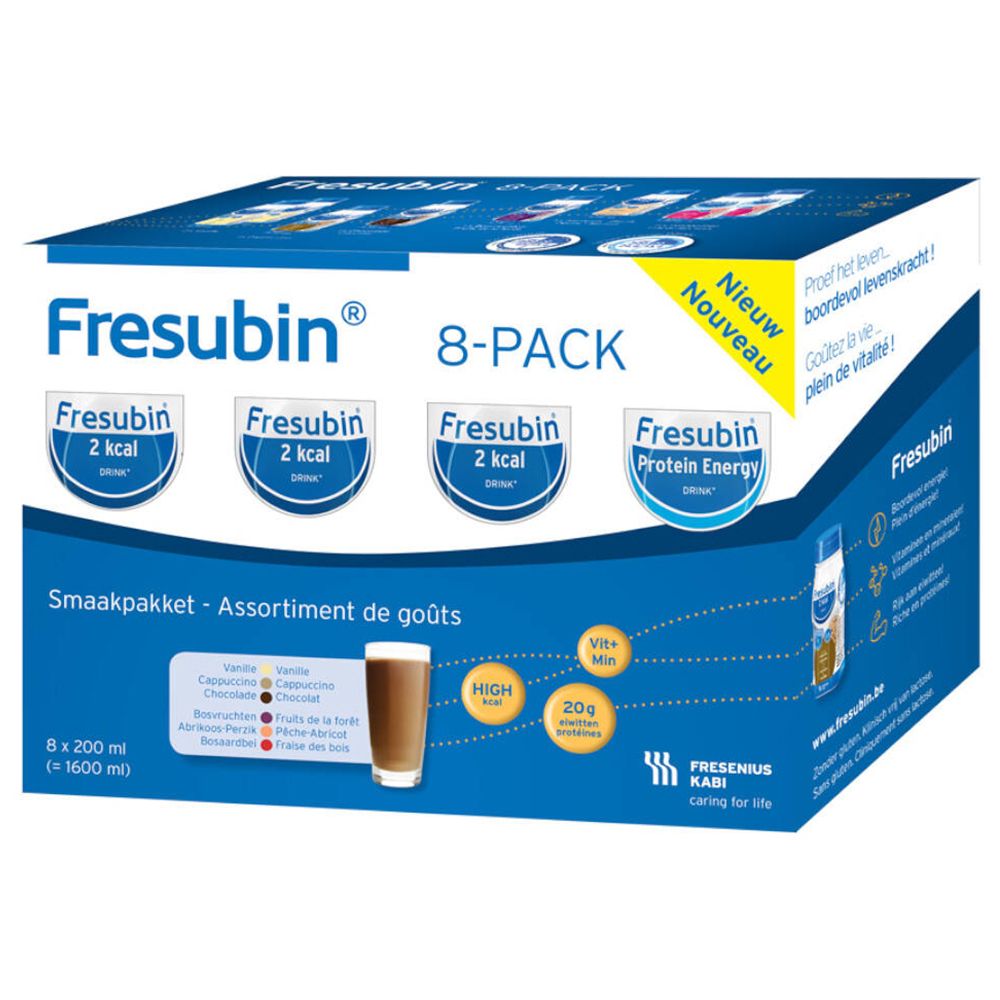 Fresubin® 2Kcal Drink Assortiment de goûts