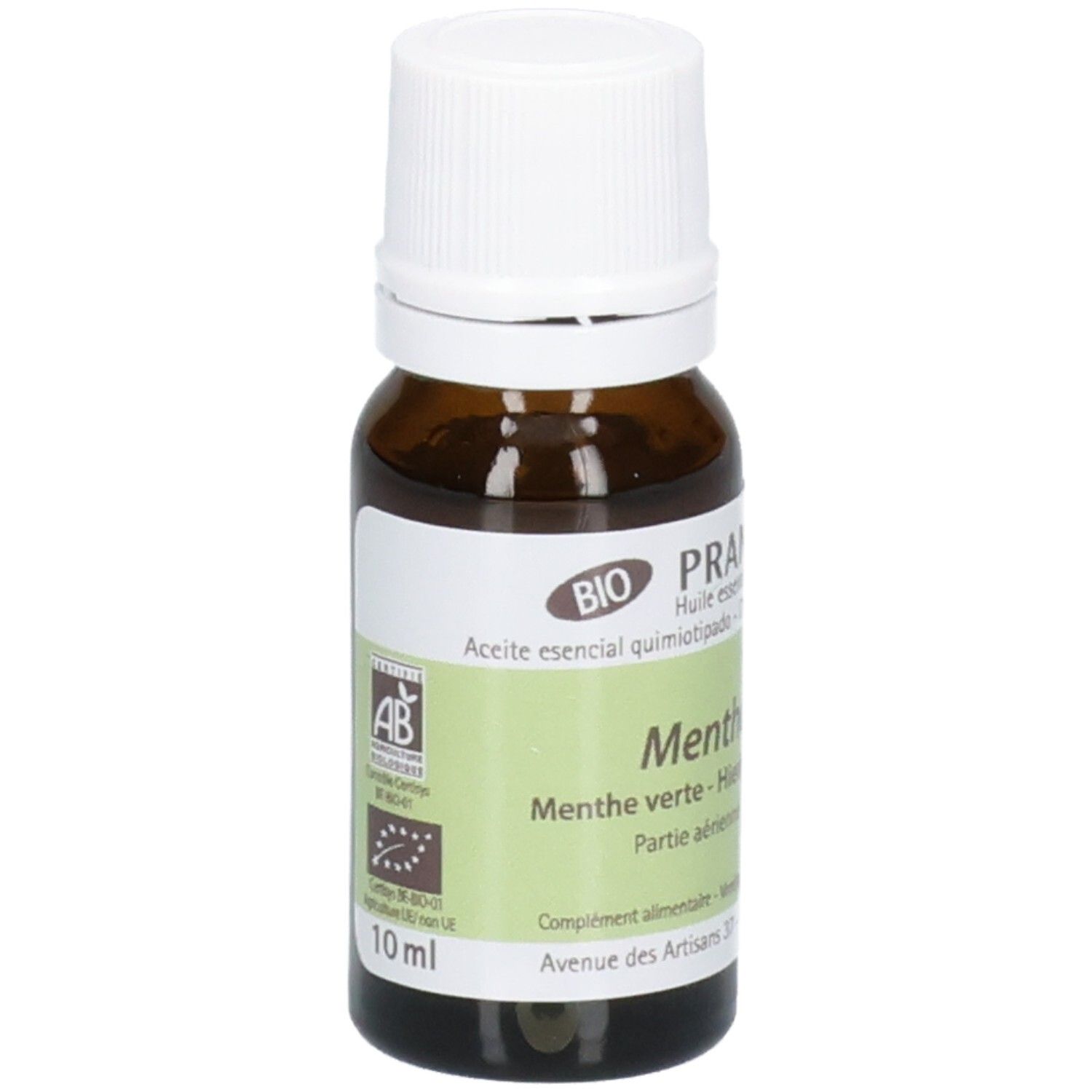 Pranarom Eo Groene Munt Bio 10ml 10 ml Ätherisches Öl