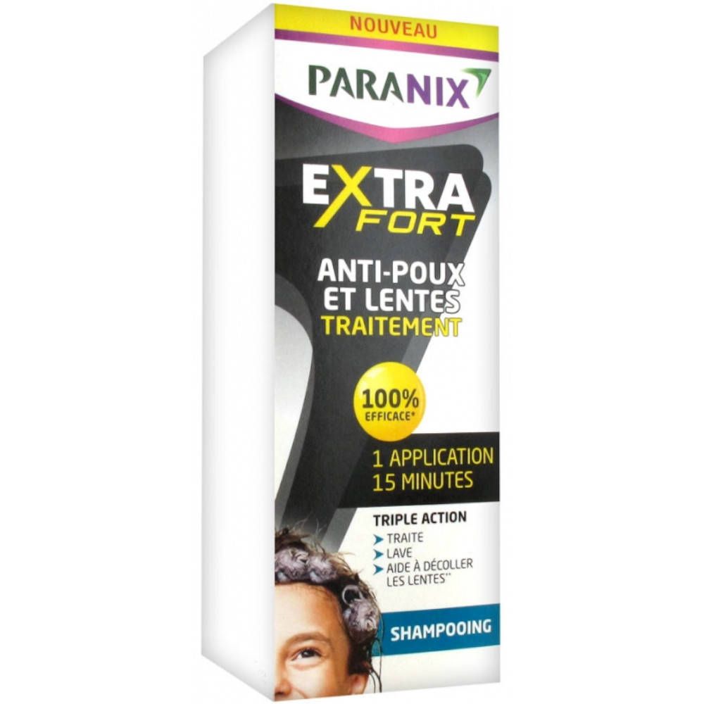 Paranix Extra Strong Shampooing Poux & Lentes