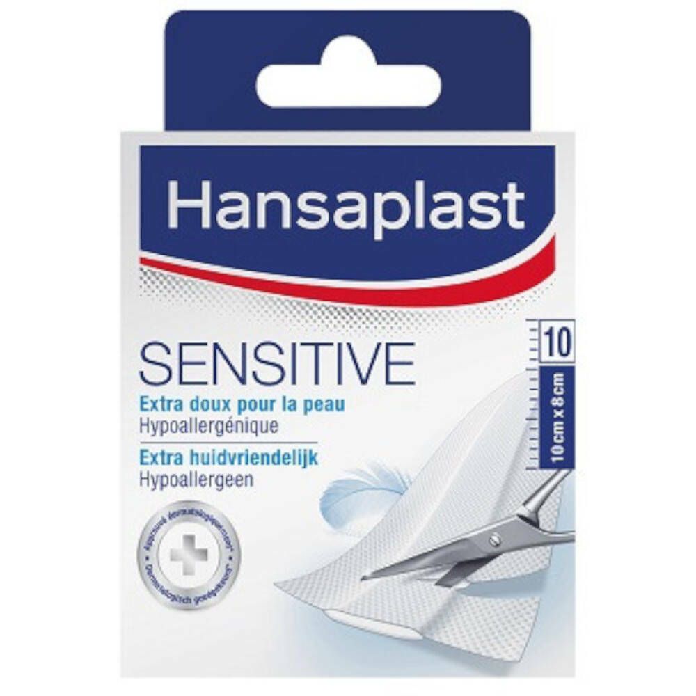 Hansaplast Sensitive Pansement 1 m x 8 cm