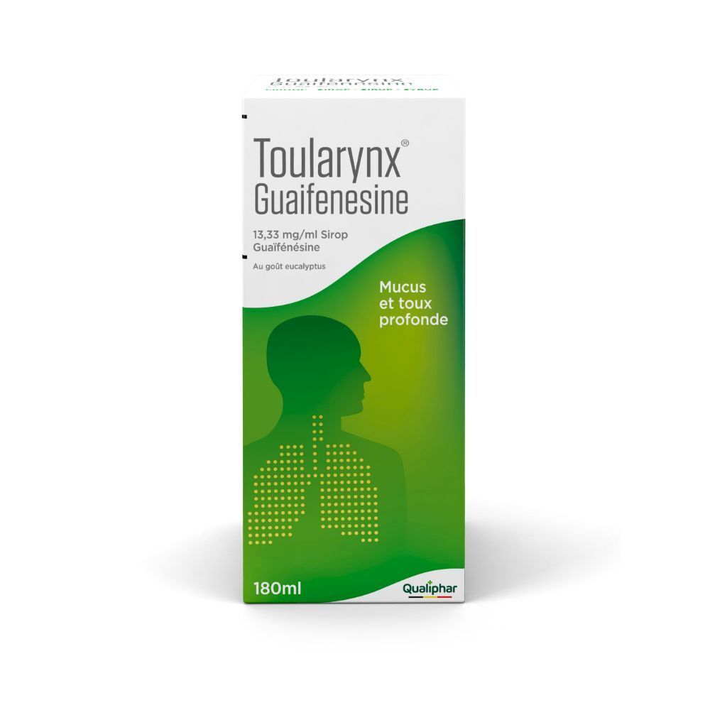 Emballage du produit. Emballage avec nom, ingrédients et logo. Logo Qualiphar.