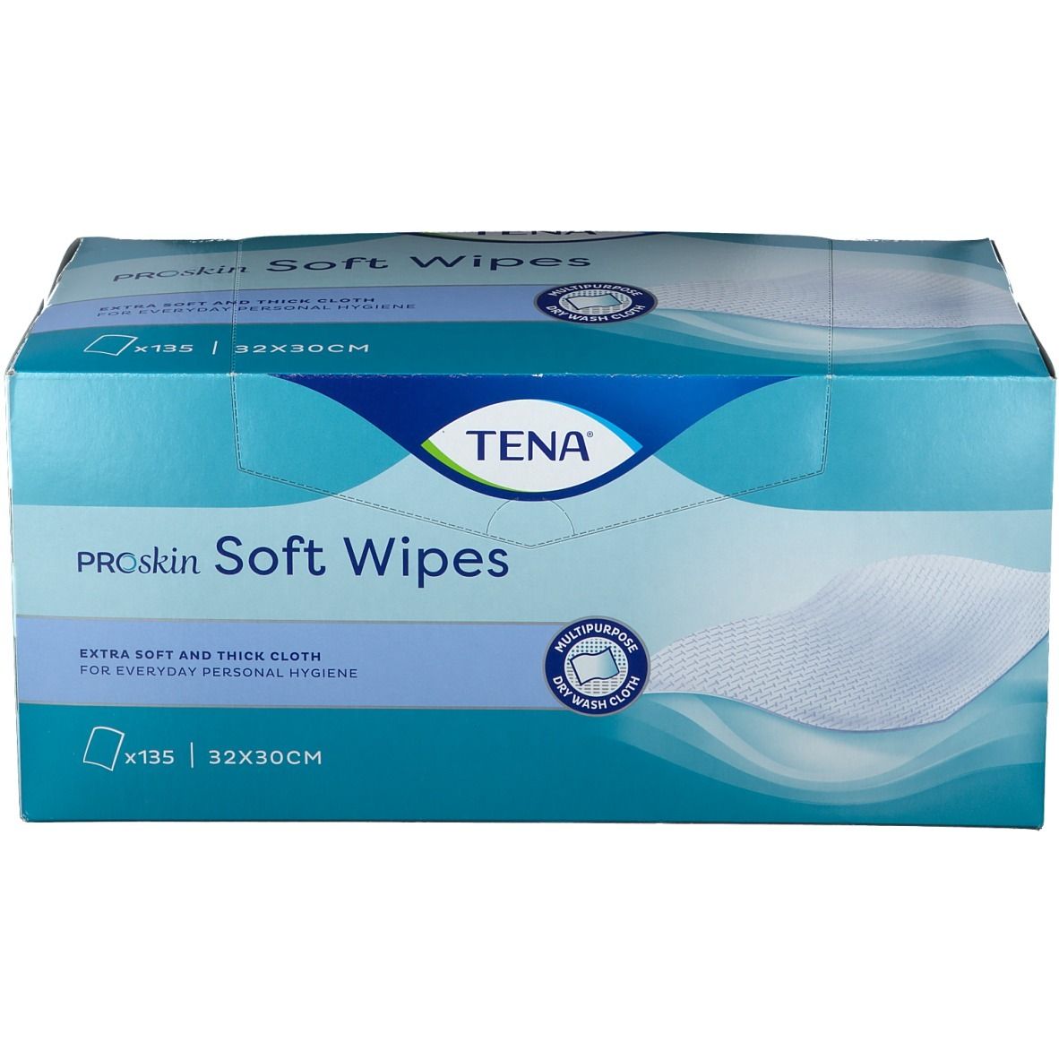 Tena® ProSkin Soft Wipes 32 x 30 cm