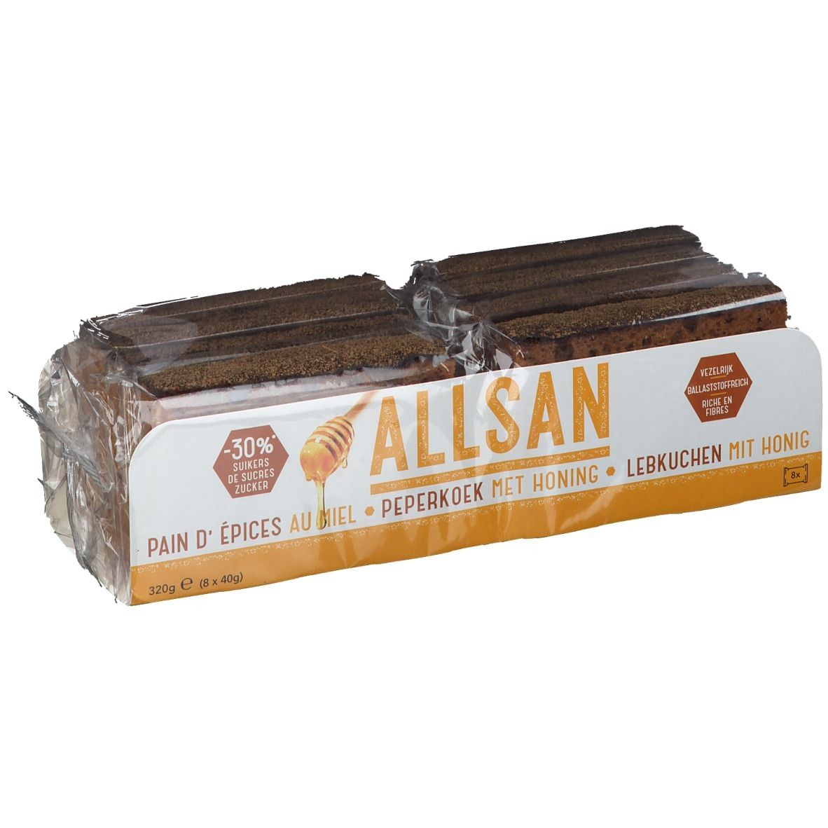 Allsan Lebkuchen mit Honig