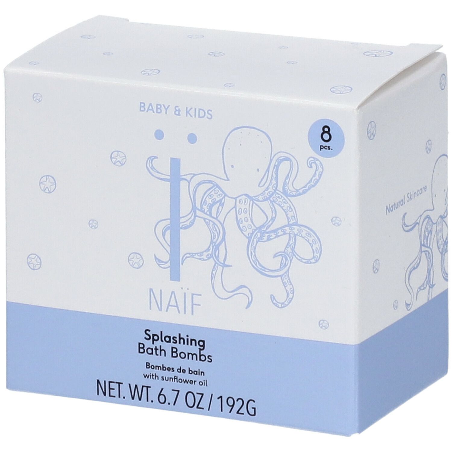 NAÏF® Sprudelnde Badebomben