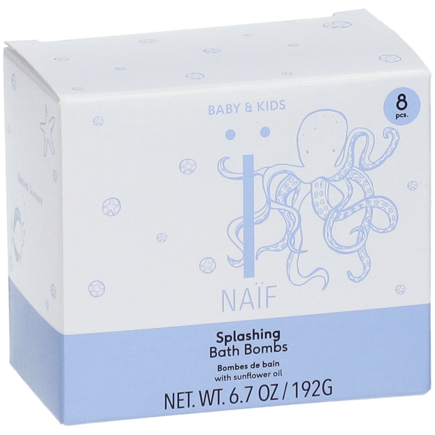 NAÏF® Sprudelnde Badebomben