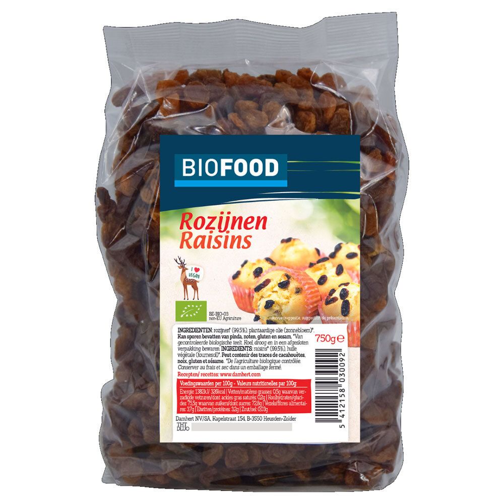 Biofood Raisins BIO