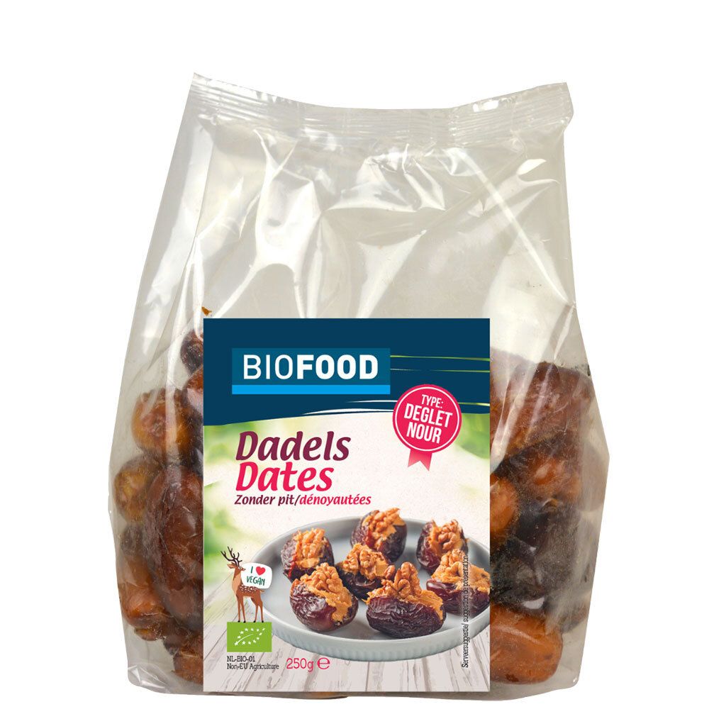 Biofood Dates dénoyautés BIO