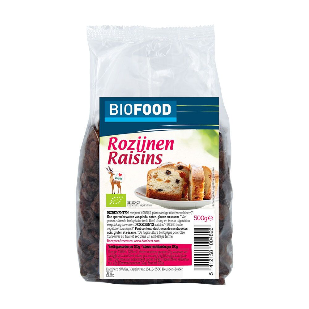 Biofood Raisins secs Bio
