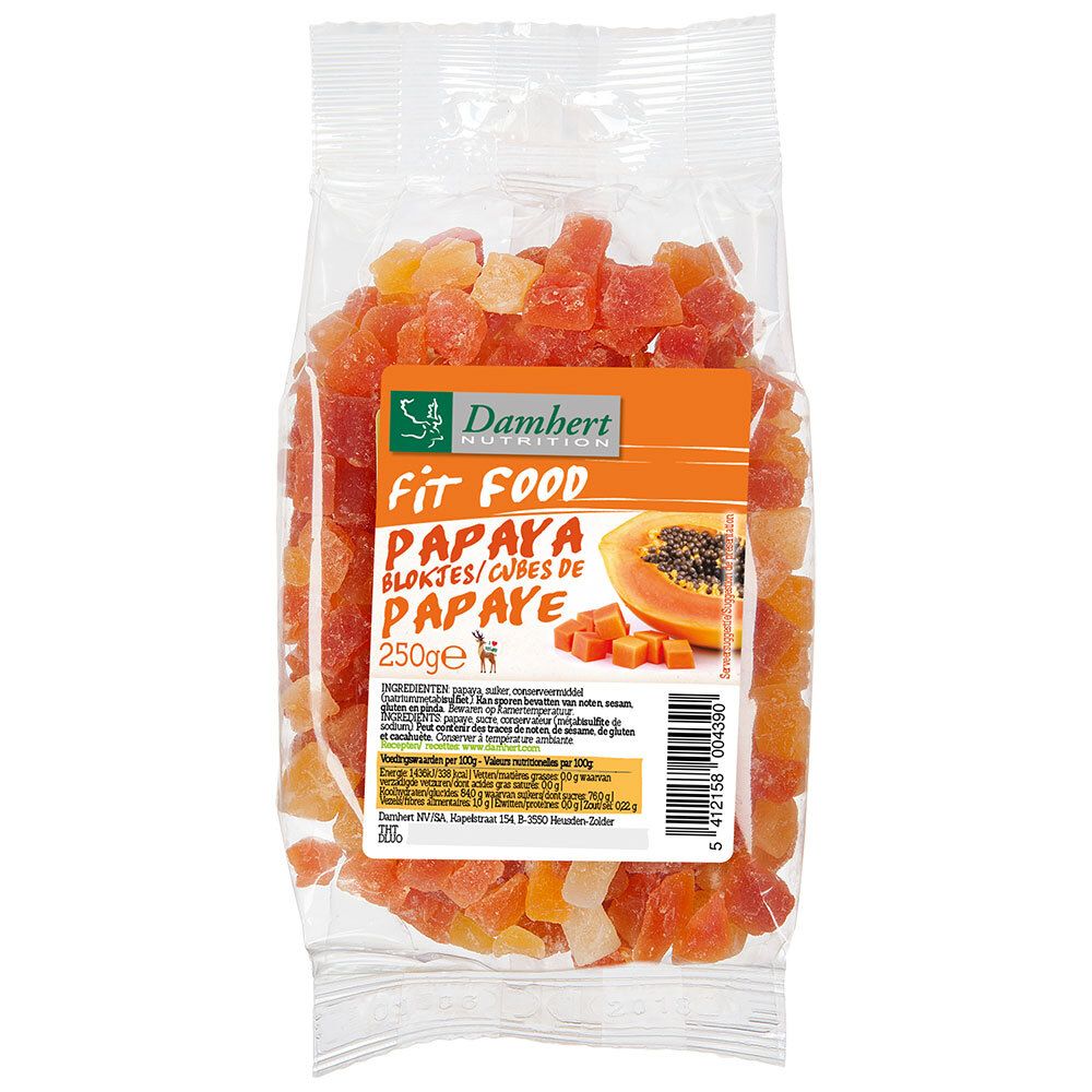 Damhert Fit Food Cubes de papaye