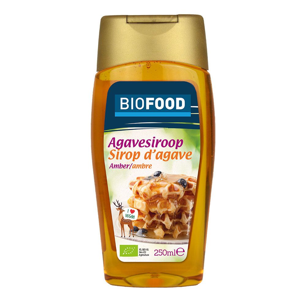 Biofood Sirop d'agave ambre BIO