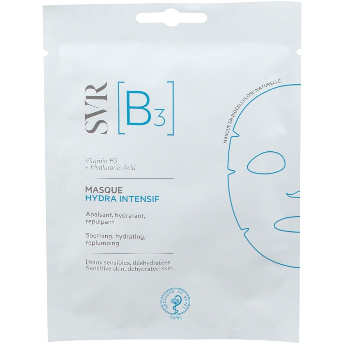 SVR B3 Intensief Hydraterend Masker 12 ml Gesichtsmaske