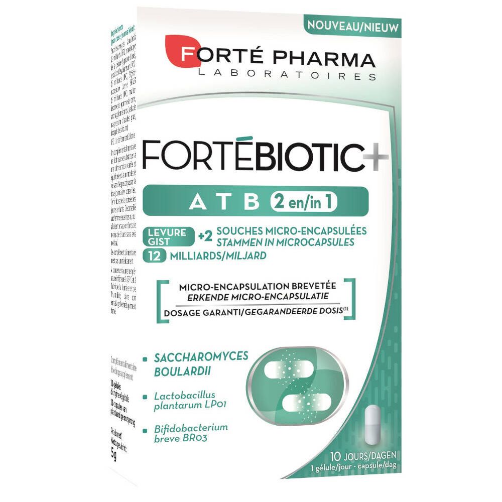 Forté Pharma Fortébiotic+ ATB 2 en 1
