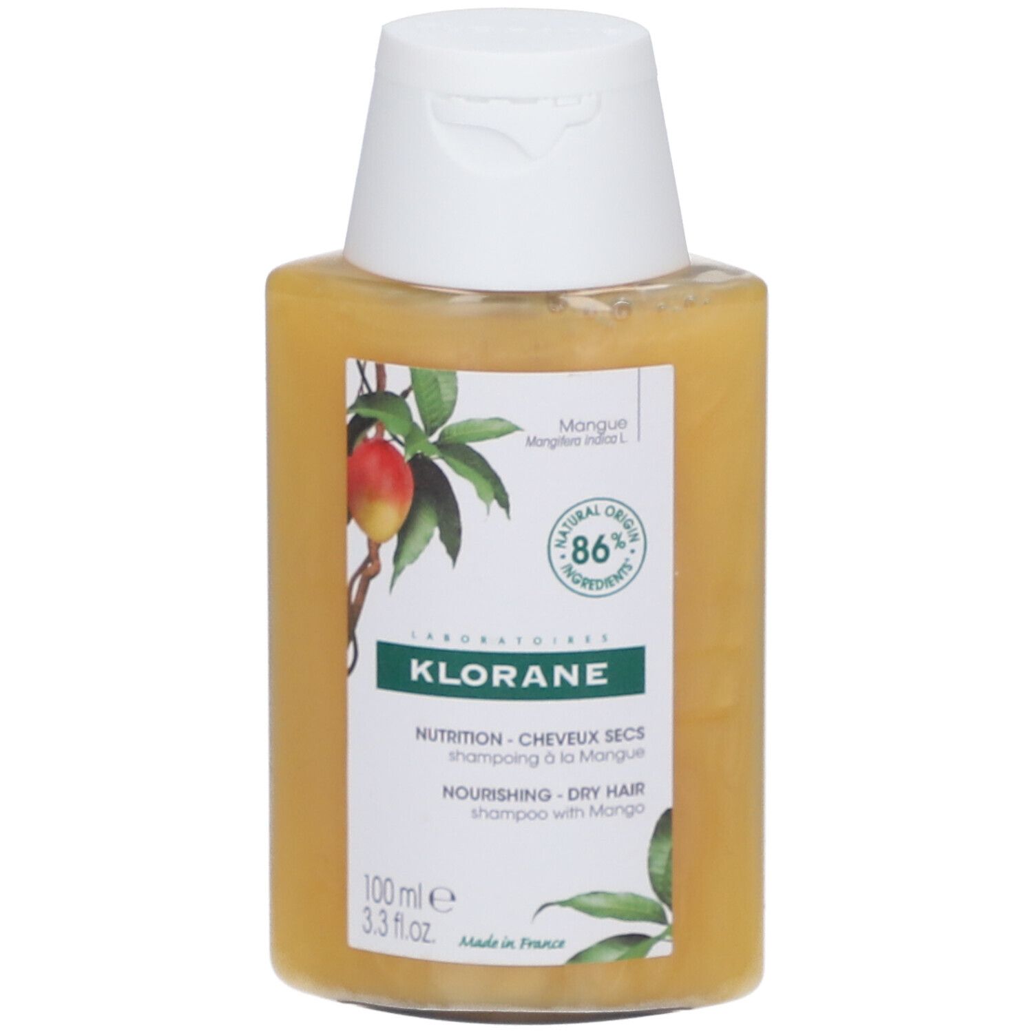 Klorane Nourishing Shampoo with Mango 100 ml
