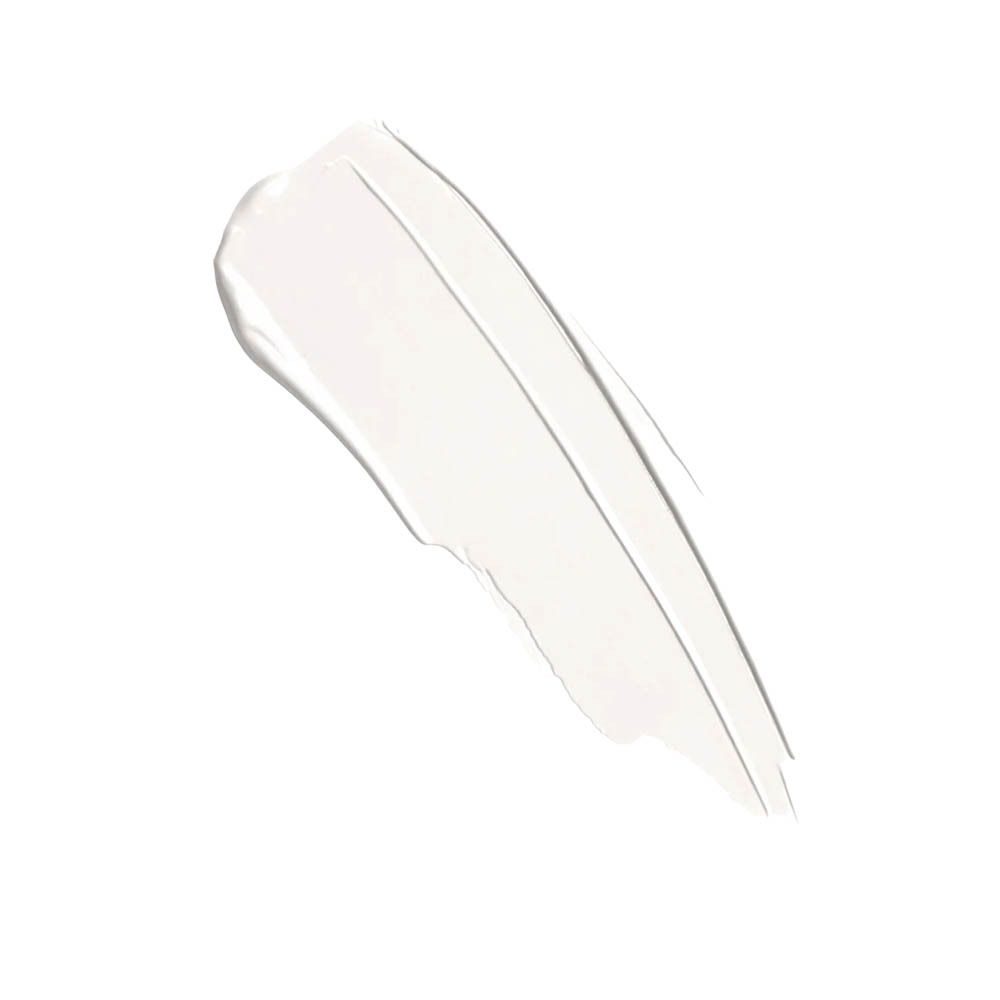 Échantillon de Chubby LipBalm 01 Pearl. Texture blanche et crémeuse.