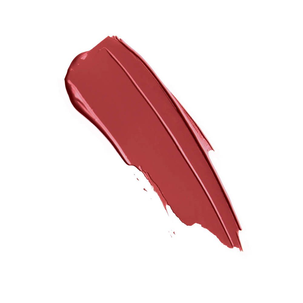 Les Couleurs de Noir Chubby LipBalm 04 Ruby. Échantillon de baume à lèvres rouge.