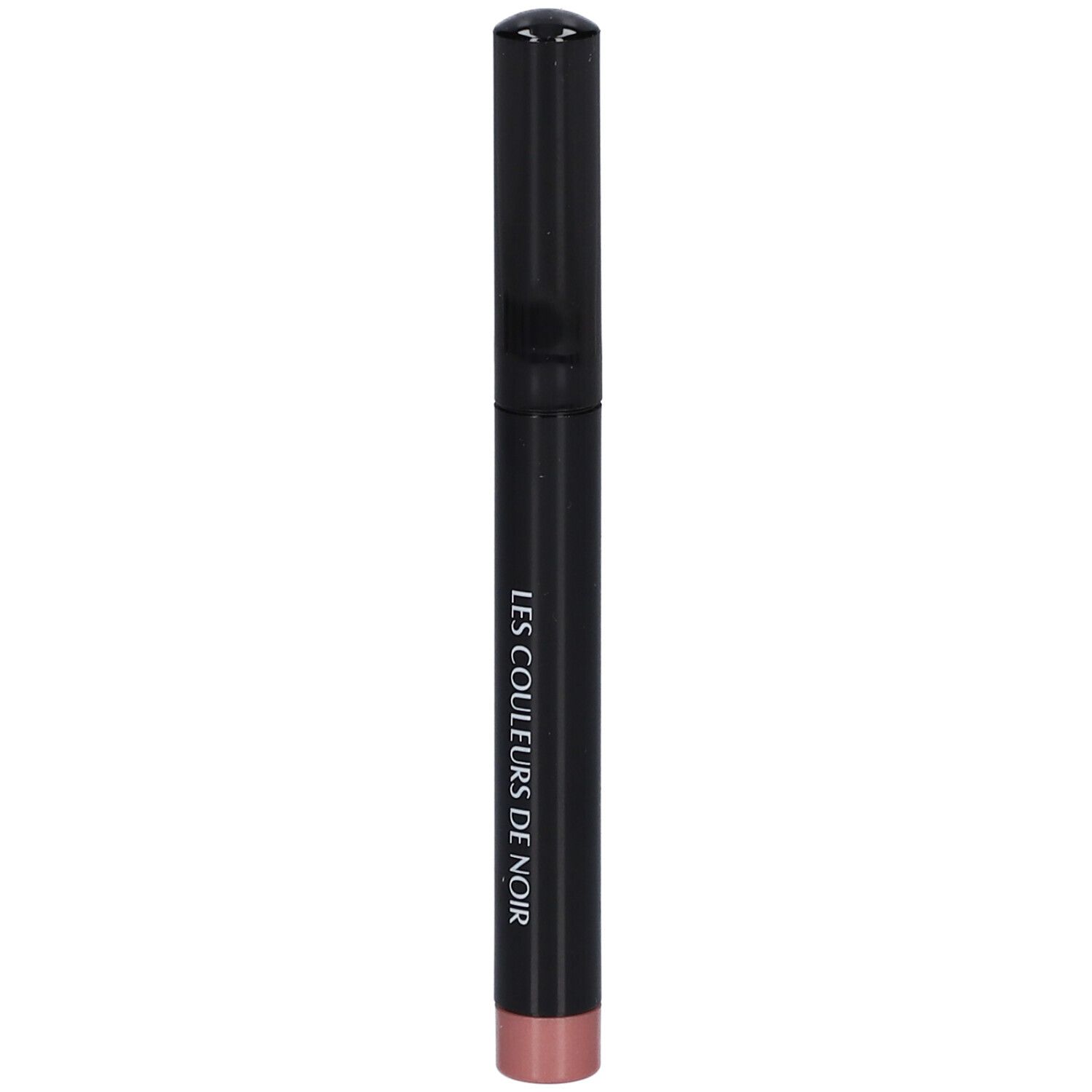 Les Couleurs de Noir Stylo OAP WP 02 Pink Metal. Schwarzer Stift mit rosafarbenem Ende.