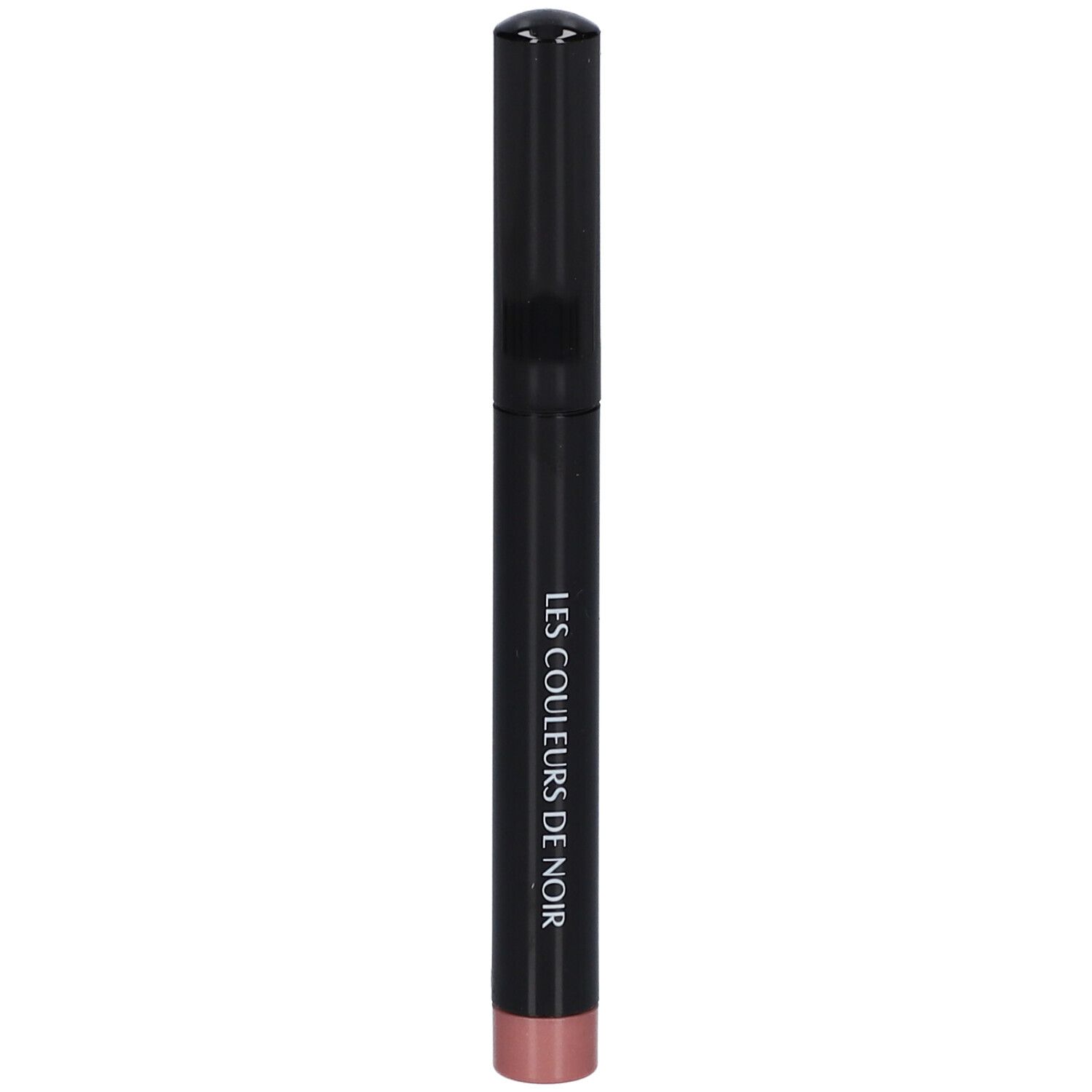 Les Couleurs de Noir Stylo OAP WP 02 Pink Metal. Schwarzer Stift mit rosafarbenem Ende.