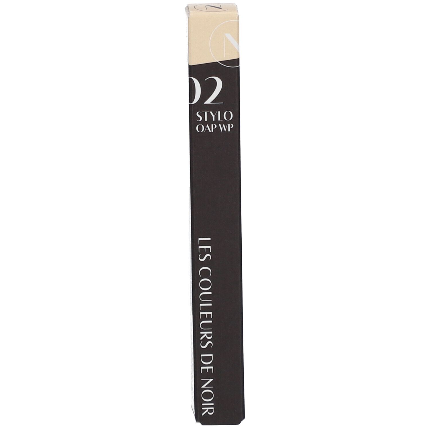 Les Couleurs de Noir Stylo OAP WP 02 Pink Metal. Schwarzer Stift mit rosafarbenem Ende.