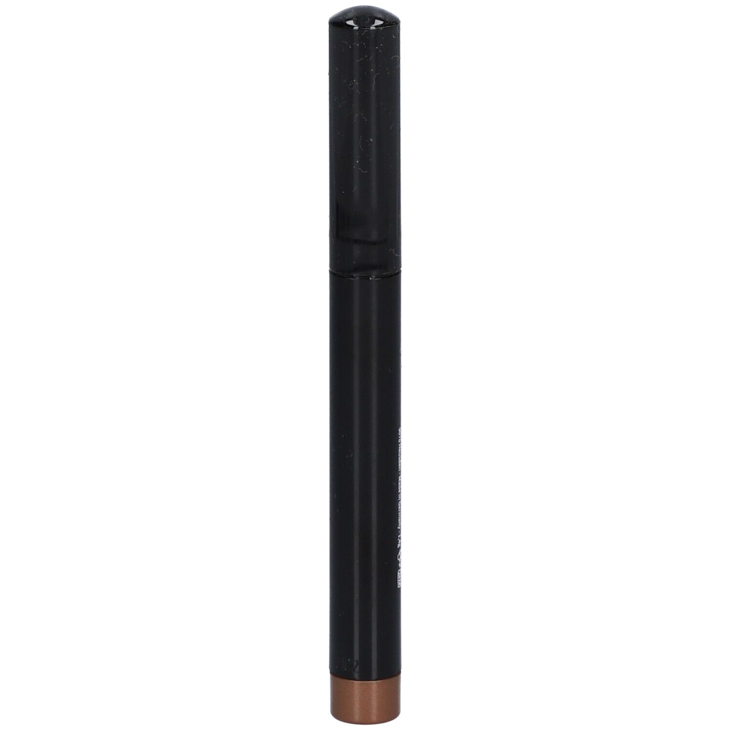 Schwarzer Stift mit bronzefarbener Spitze. Aufschrift: LES COULEURS DE NOIR.