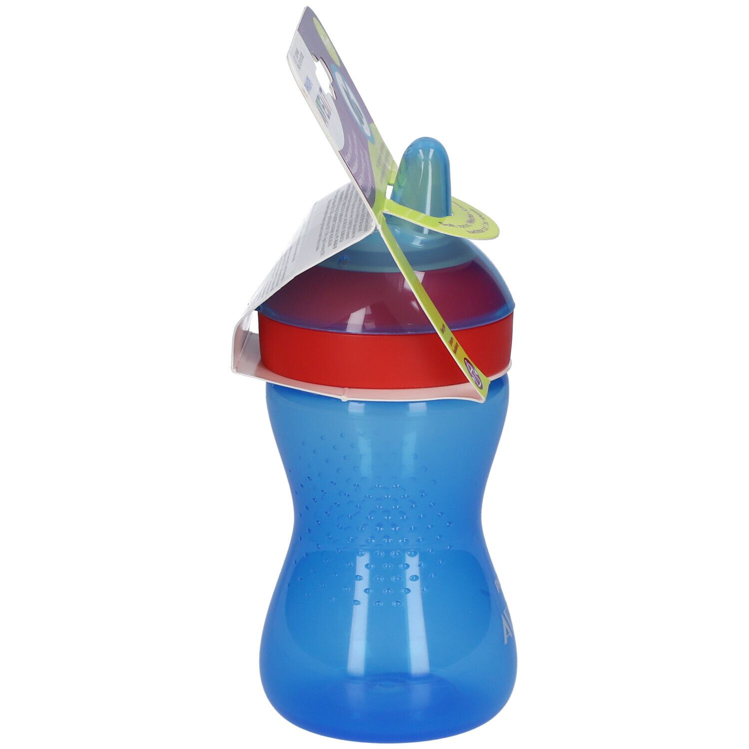 Avent My Grippy Zachte Tuitbeker Blauw Scf802/01 300ml 1 St Becher