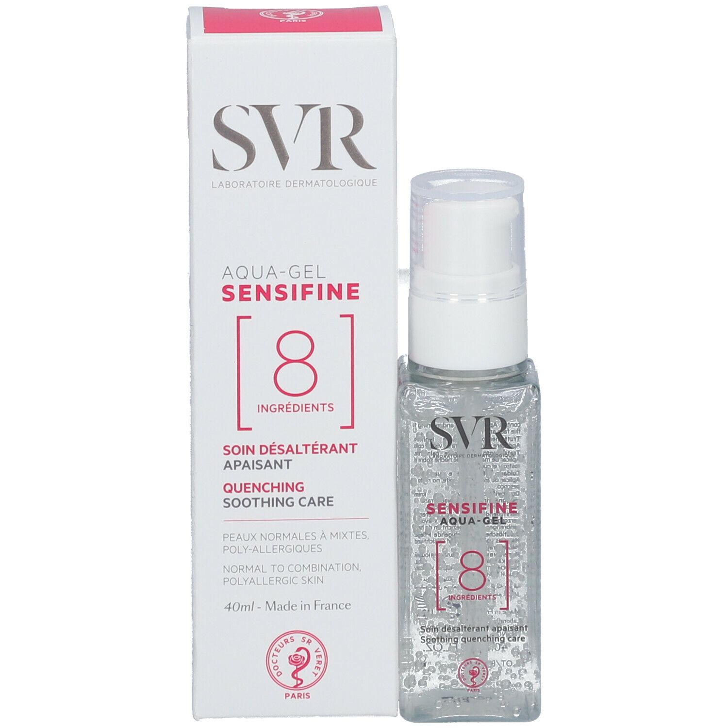 SVR SENSIFINE Aqua-Gel 40 ml | Redcare