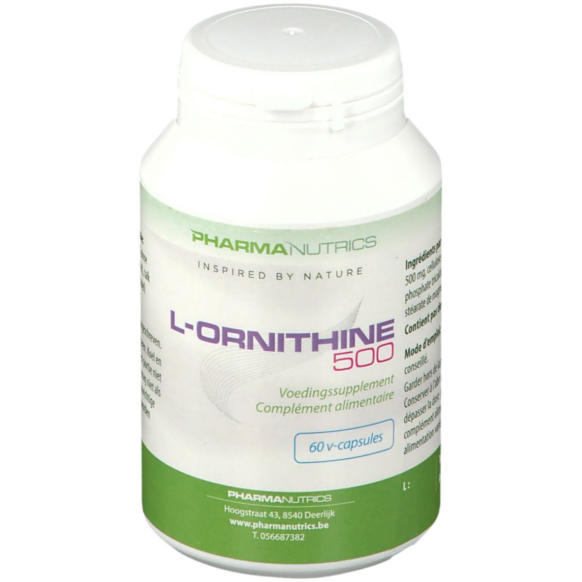 PharmaNutrics L-Ornithine 500