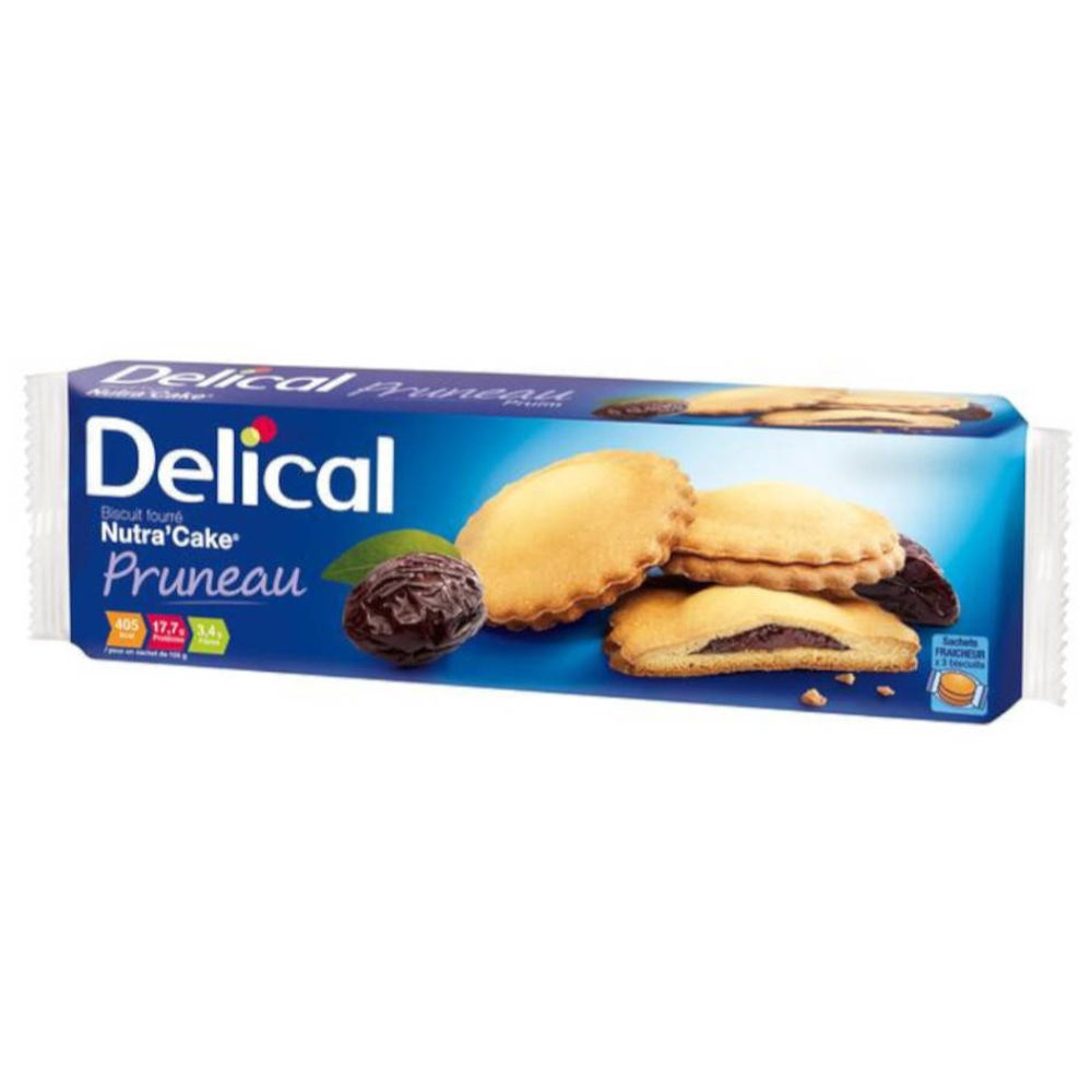 Delical Biscuit fourré Nutra'Cake® Pruneau