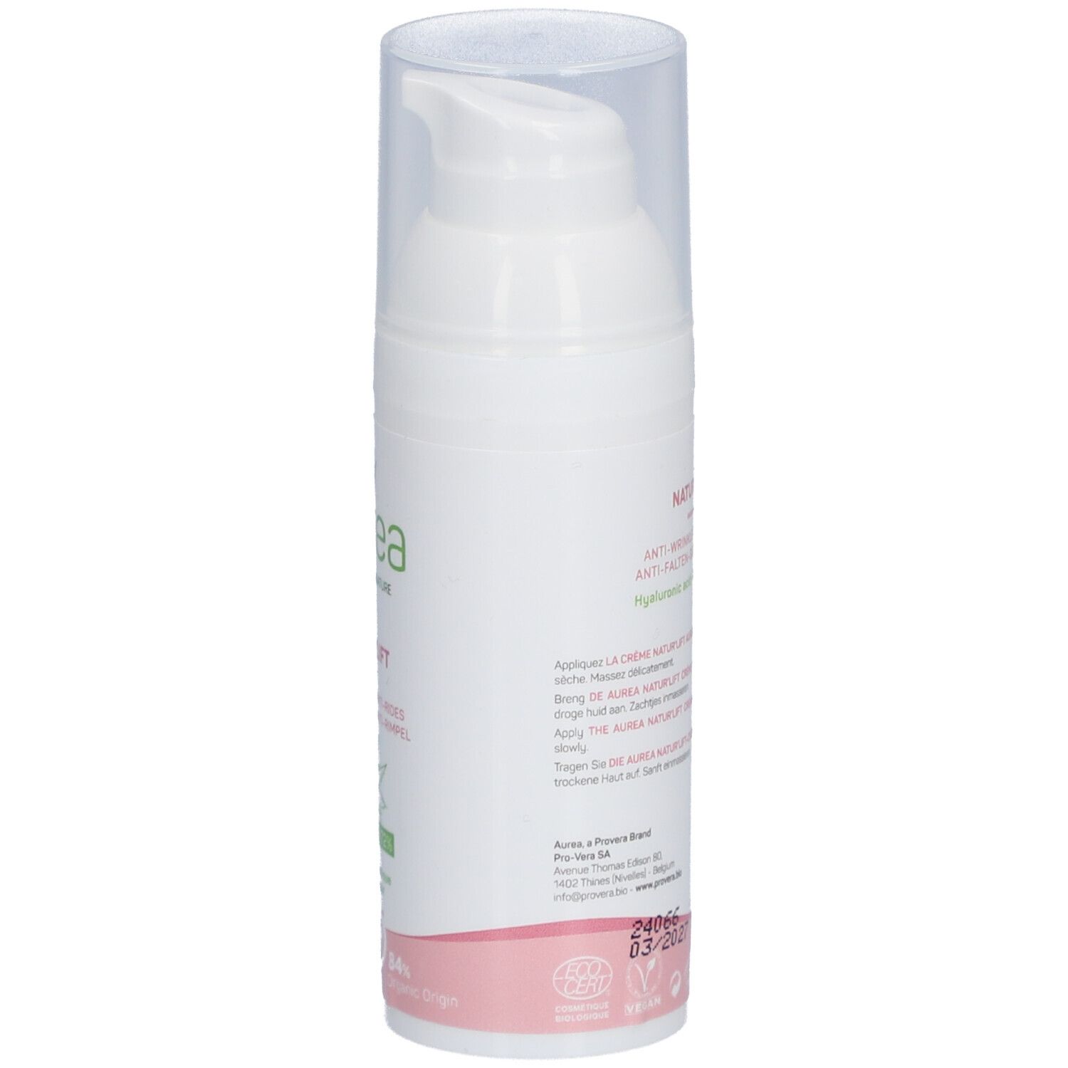 Aurea Natur'lift Anti-Falten-Gesichtscreme
