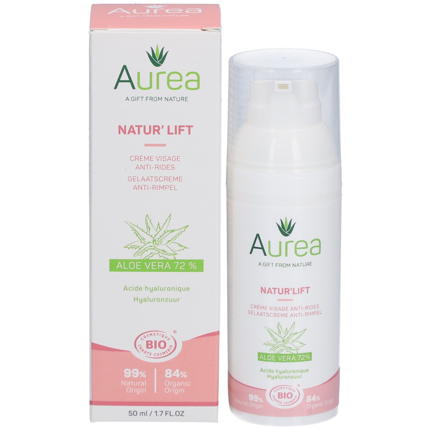 Aurea Natur'lift Anti-Falten-Gesichtscreme