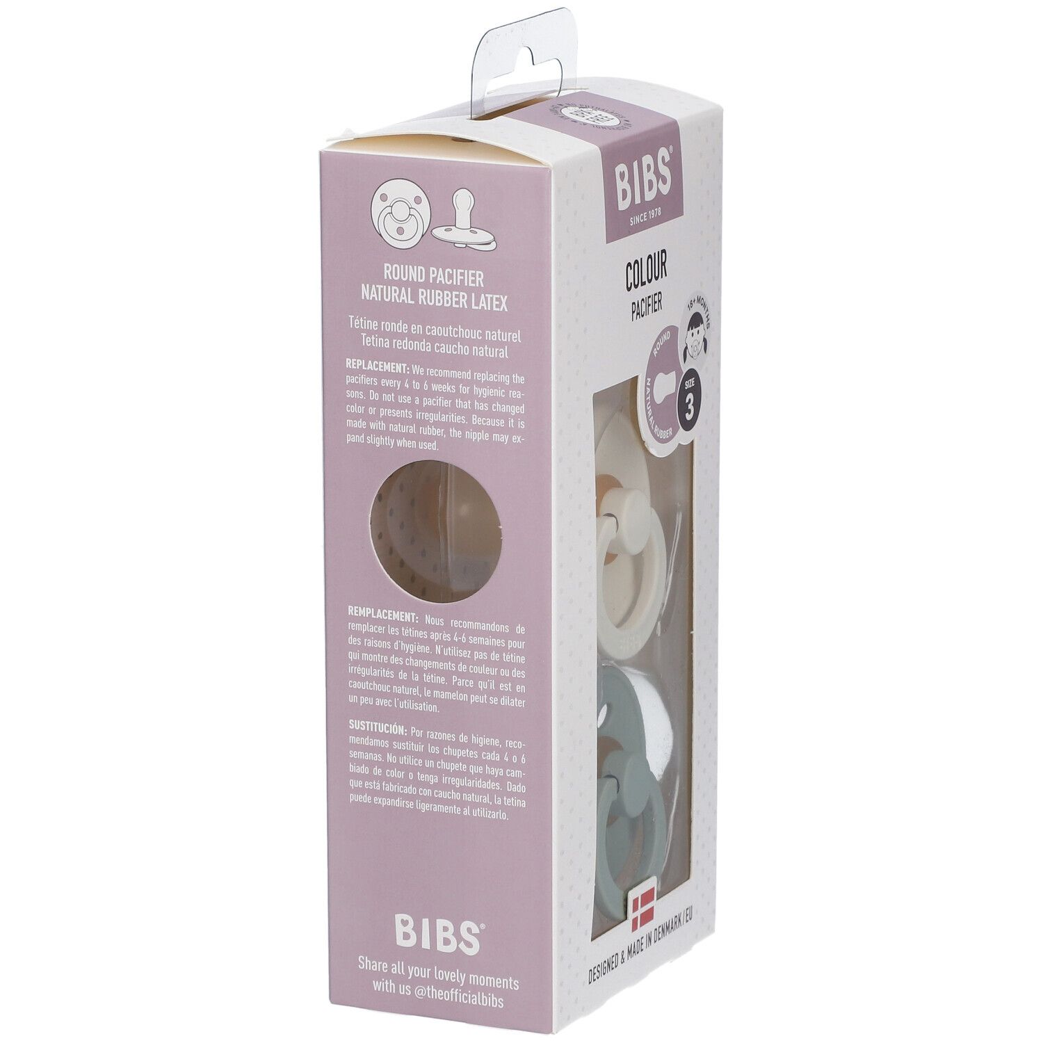 BIBS® BIBS COLOUR Sage-Ivory  +18 Monate Größe 3