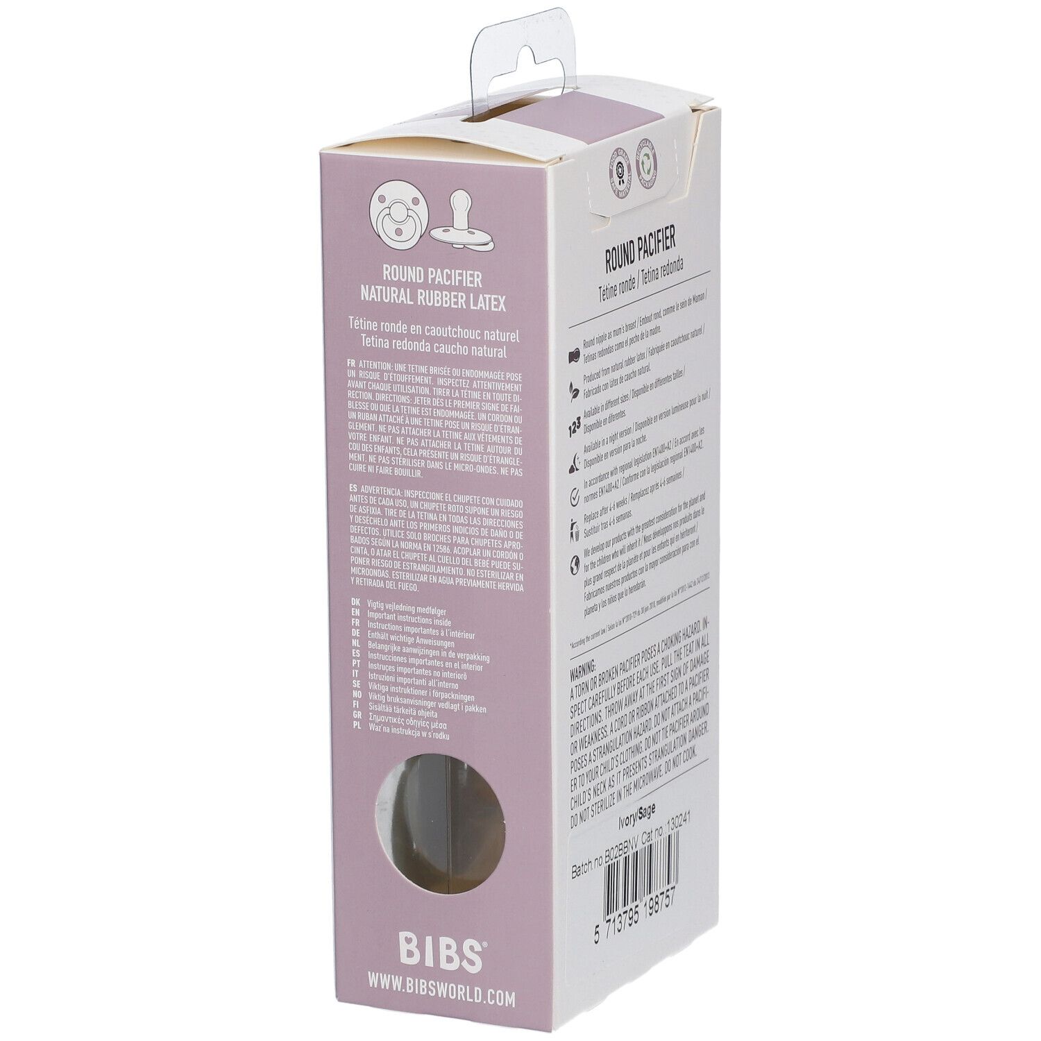 BIBS® BIBS COLOUR Sage-Ivory  +18 Monate Größe 3