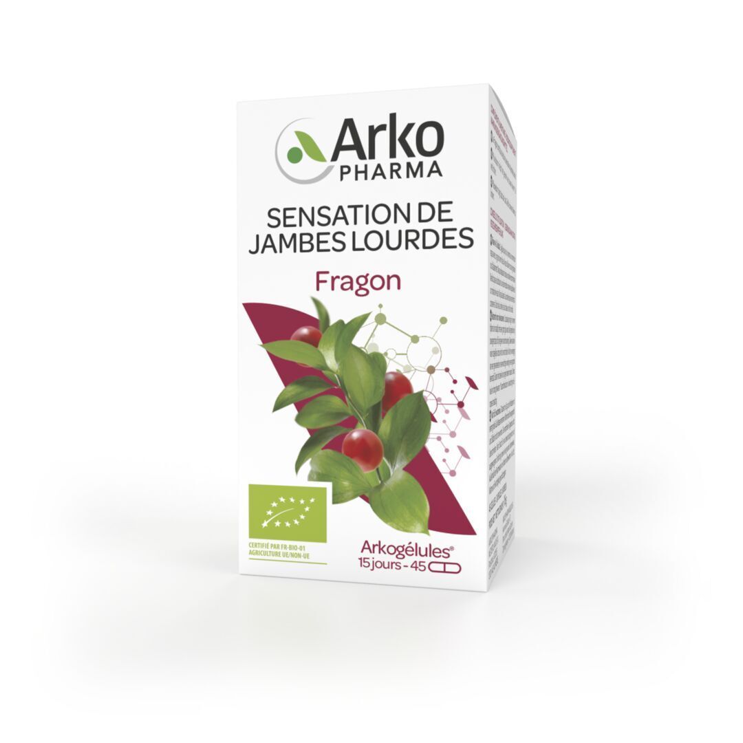 Boîte de produit. Sur la boîte : logo, nom du produit, illustration de plante, texte.