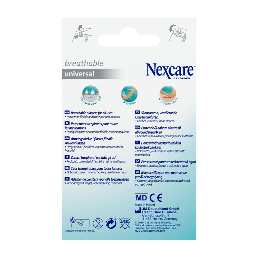 Nexcare Atmungsaktiv Universal